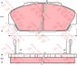 KLOCKI HAMULC. HONDA ACCORD  90-93